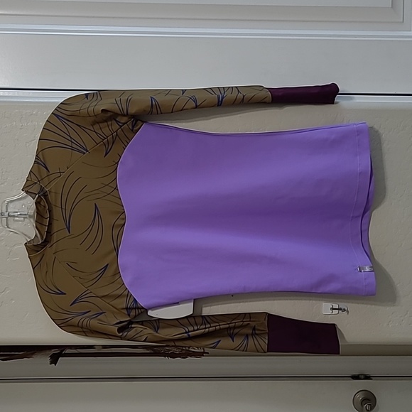 Seea Swimwear Women's Hermosa Swim Shirt Slim Fit Lightly Raised Neckline Size S - Picture 2 of 8